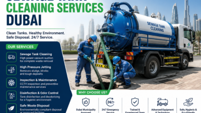 Professional Sewage Tank Cleaning Services Dubai