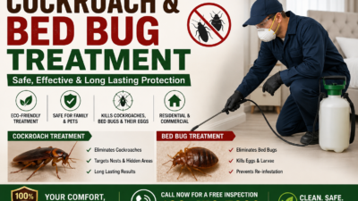 Cockroach and Bed Bug Treatment Dubai