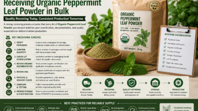 Organic Peppermint Leaf Powder Bulk
