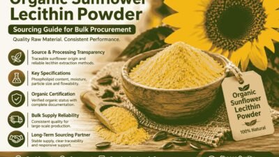 Organic Sunflower Lecithin Powder