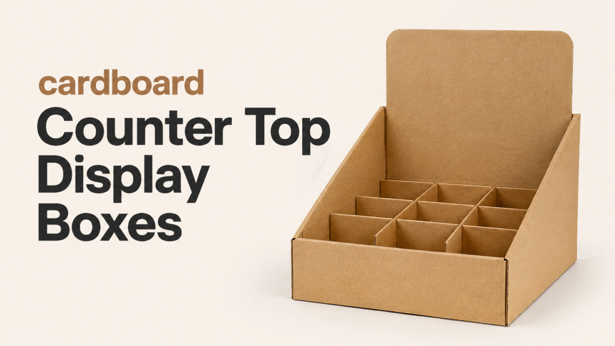 cardboard Counter Top Display Boxes
