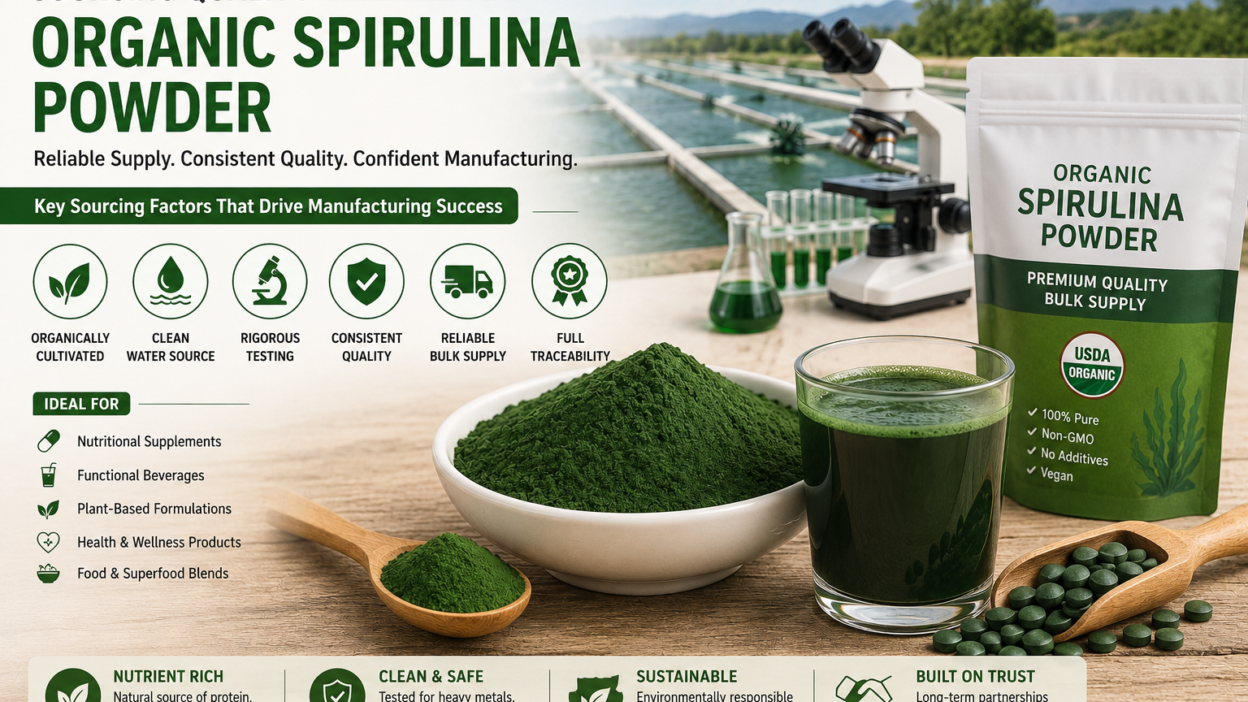 Organic Spirulina Powder