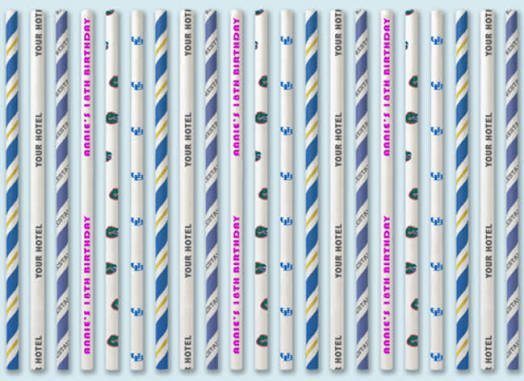 Custom Paper Straws