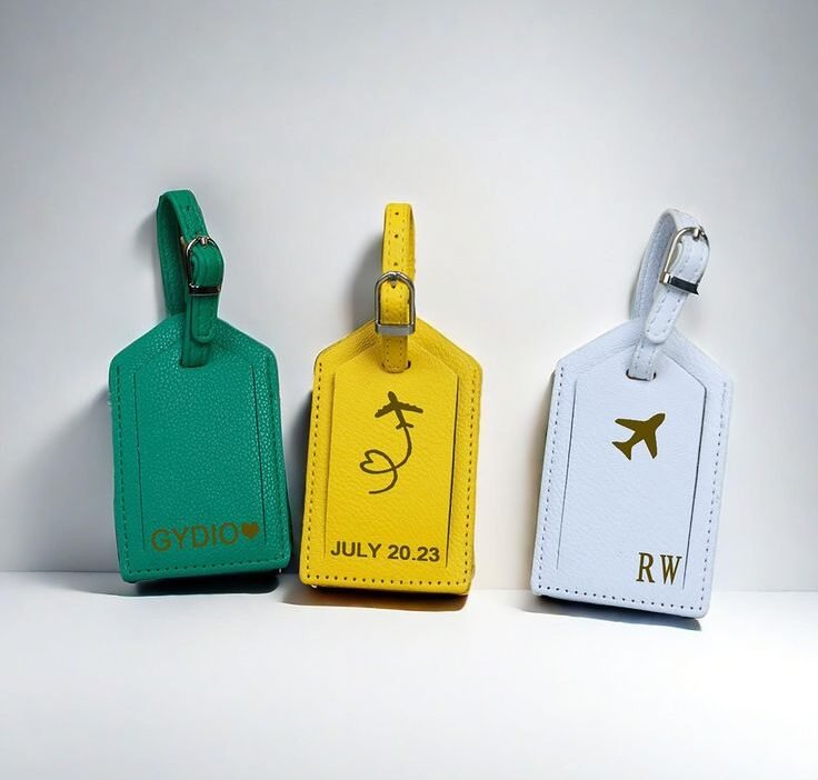 custom luggage tags no minimum