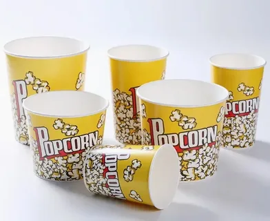custom popcorn paper cup