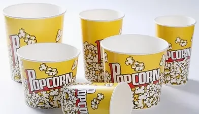 custom popcorn paper cup
