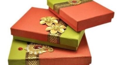 custom printed mithai boxes