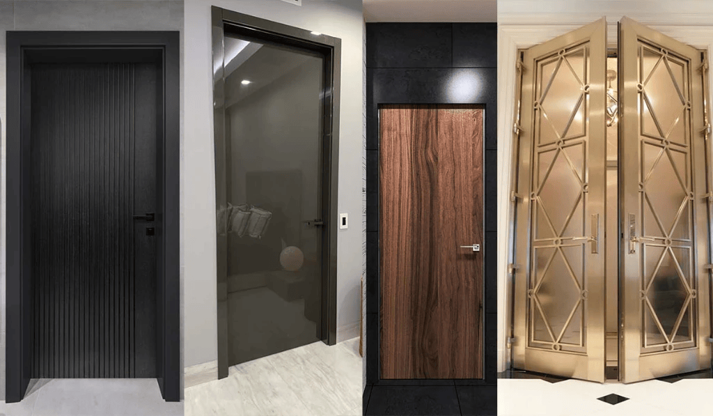 Aluminium Doors for Bathroom