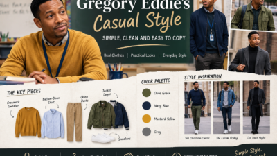 Gregory Eddie’s Casual Style Simple, Clean, and Easy to Copy