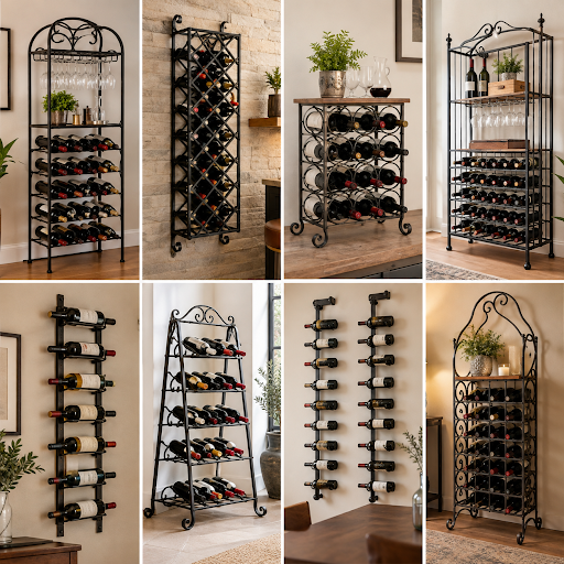 Wrought Iron Rack Ideas