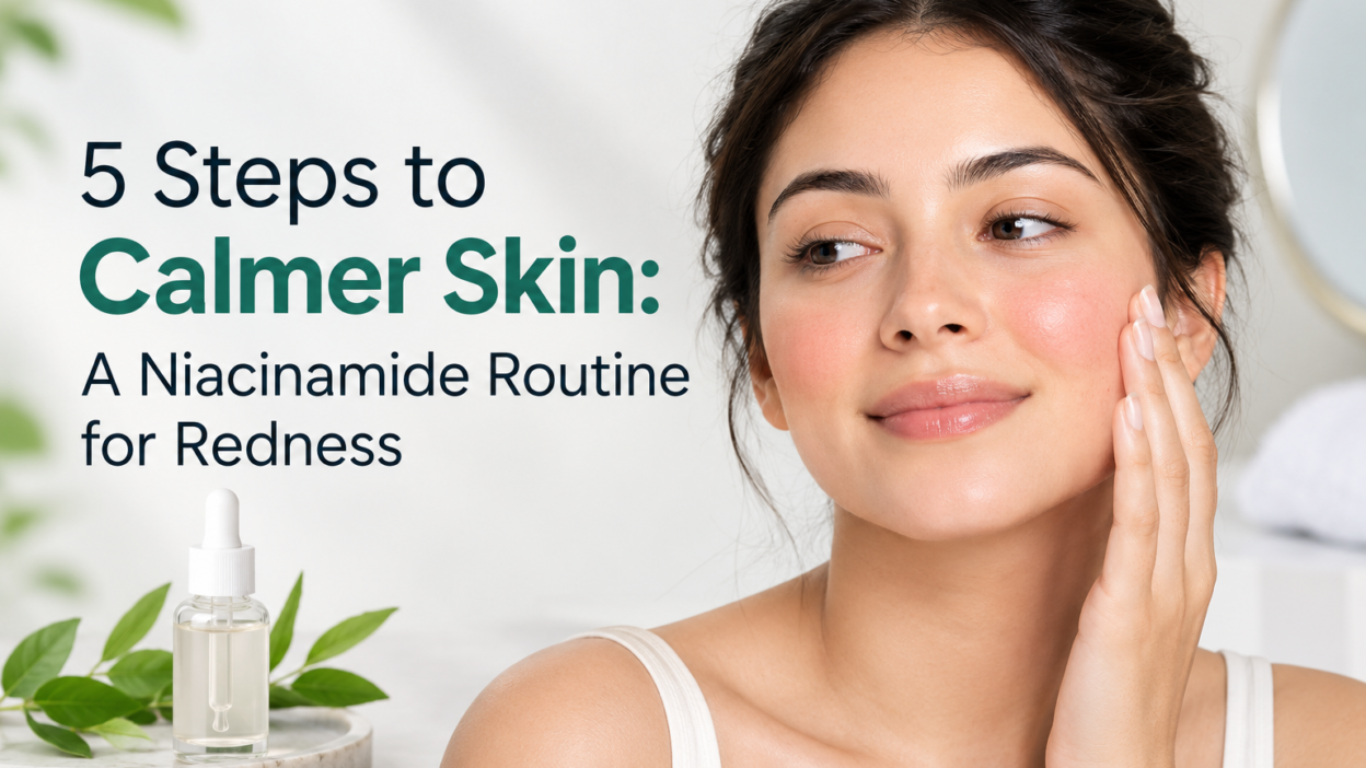 5 Steps to Calmer Skin: A Niacinamide Routine for Redness