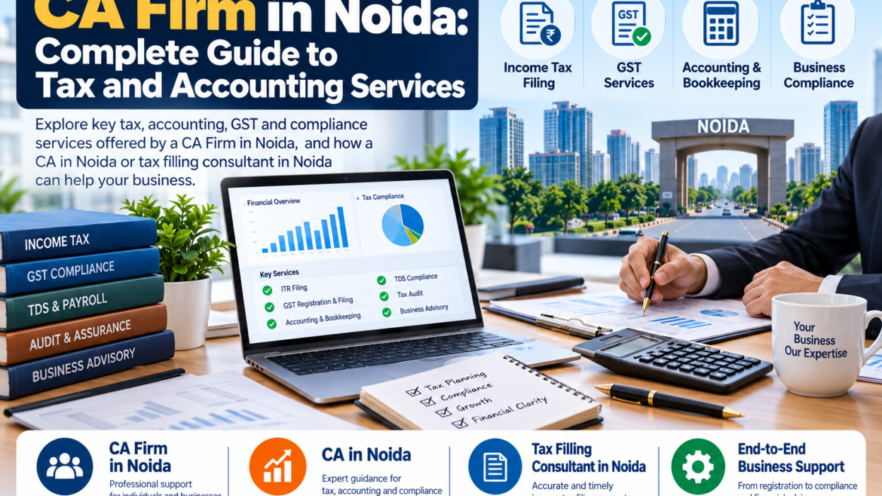 CA Firm in Noida offering income tax filing