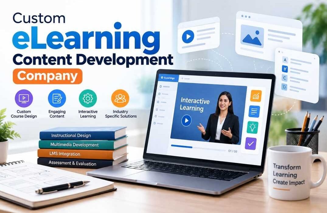 Custom eLearning Content Development Services