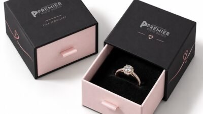 Custom ring packaging box