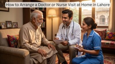 How to Arrange a Doctor or Nurse Visit at Home in Lahore