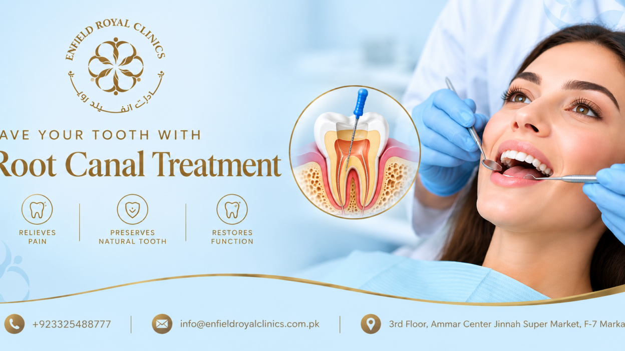 Root Canal Care at Enfield Royal Clinics