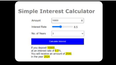 interest calculator