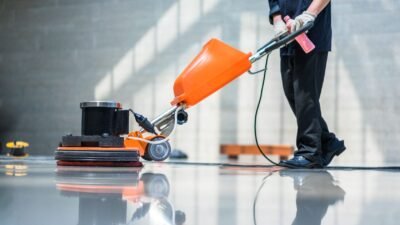 floor waxing