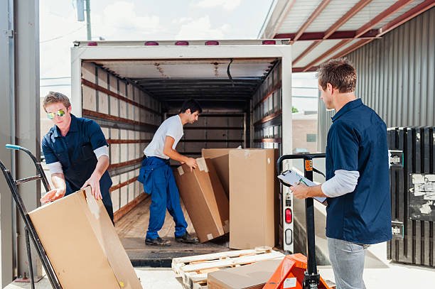 truck unloading
